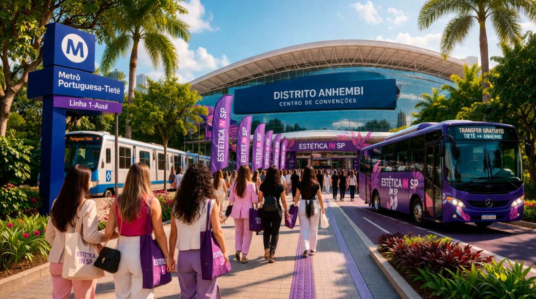 Como chegar ao Estética In SP 2026 no Distrito Anhembi de transporte público: guia definitivo para visitantes da feira em São Paulo