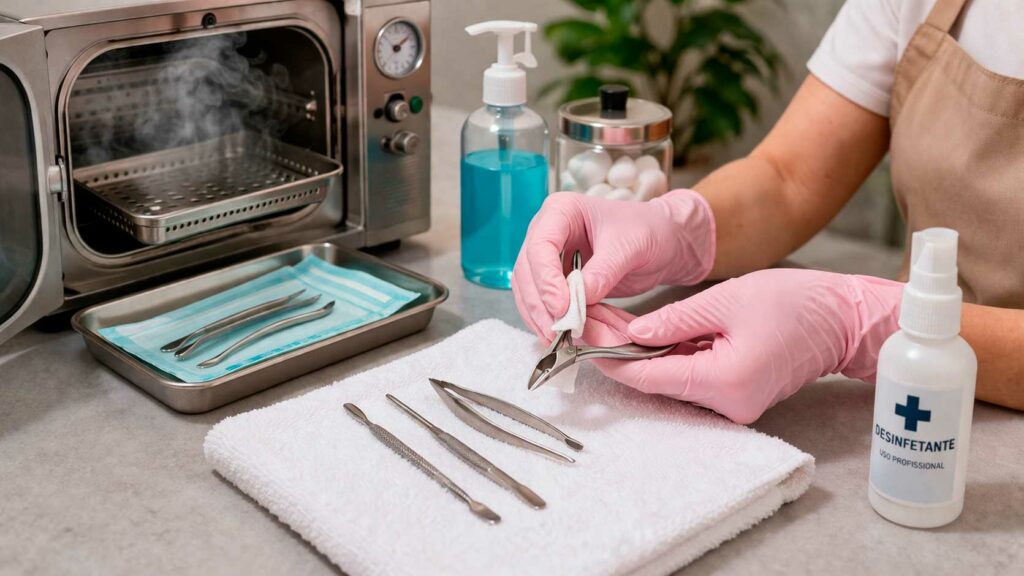 Quais são os principais deveres de uma manicure?