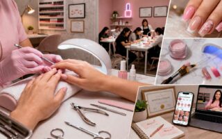 Melhores cursos de manicure em 2026: guia completo com opções presenciais, online, gratuitas e cursos de influenciadoras