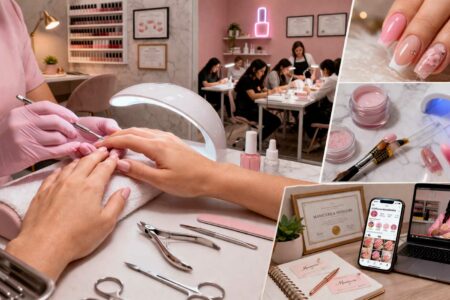 Melhores cursos de manicure em 2026: guia completo com opções presenciais, online, gratuitas e cursos de influenciadoras