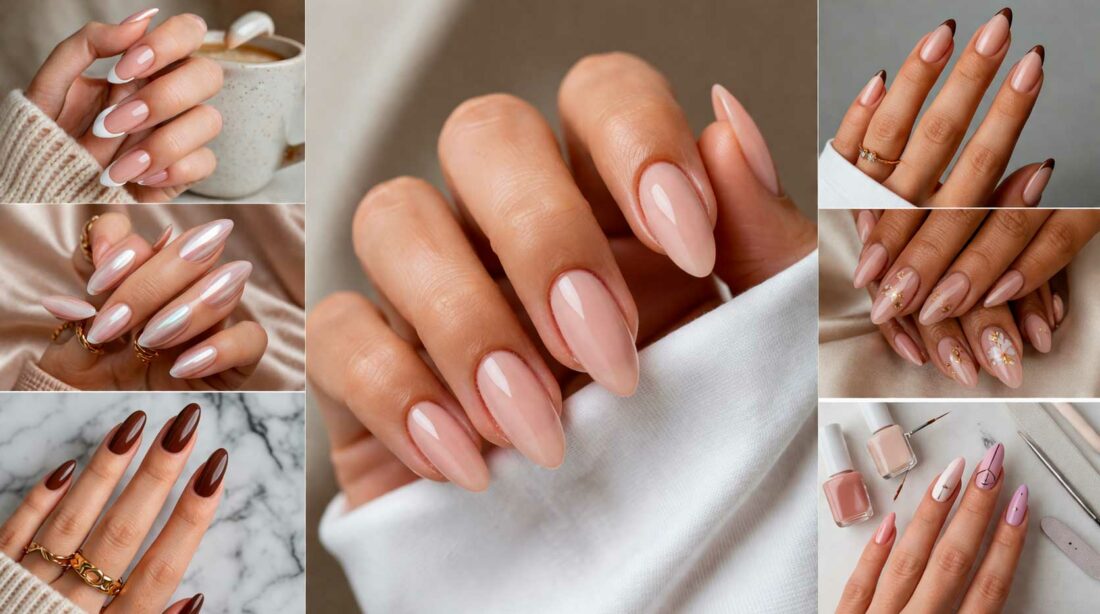Unhas almond: o formato amendoado que segue entre os estilos mais elegantes e desejados da manicure