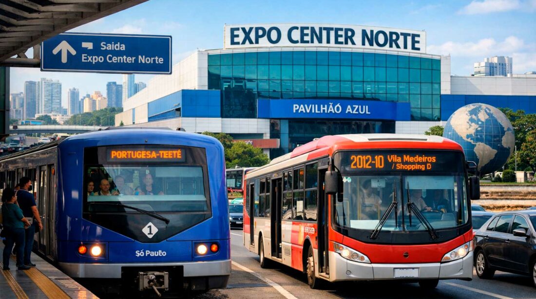 Como chegar ao Hair Summit no Expo Center Norte de transporte público: guia prático para visitar o evento na zona norte de São Paulo