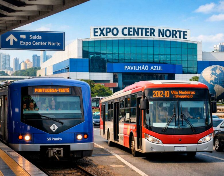 Como chegar ao Hair Summit no Expo Center Norte de transporte público: guia prático para visitar o evento na zona norte de São Paulo