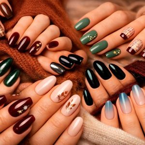 Unhas decoradas para o outono 2026: 10 tendências elegantes que prometem dominar a estação