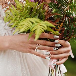 Unhas Decoradas para Noivas e Casamentos em Geral